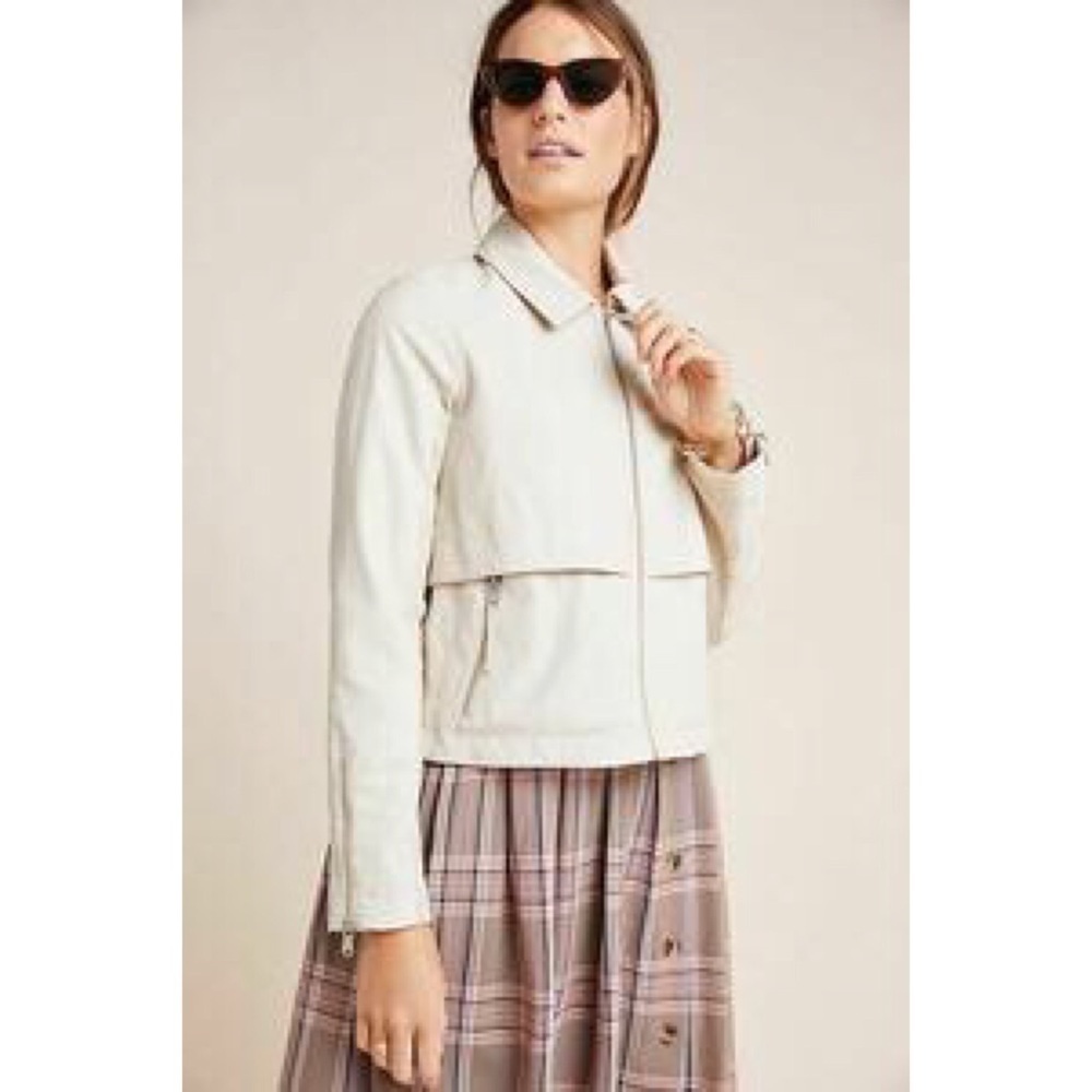 Anthropologie vegan leather jacket NWT - Picture 2 of 13
